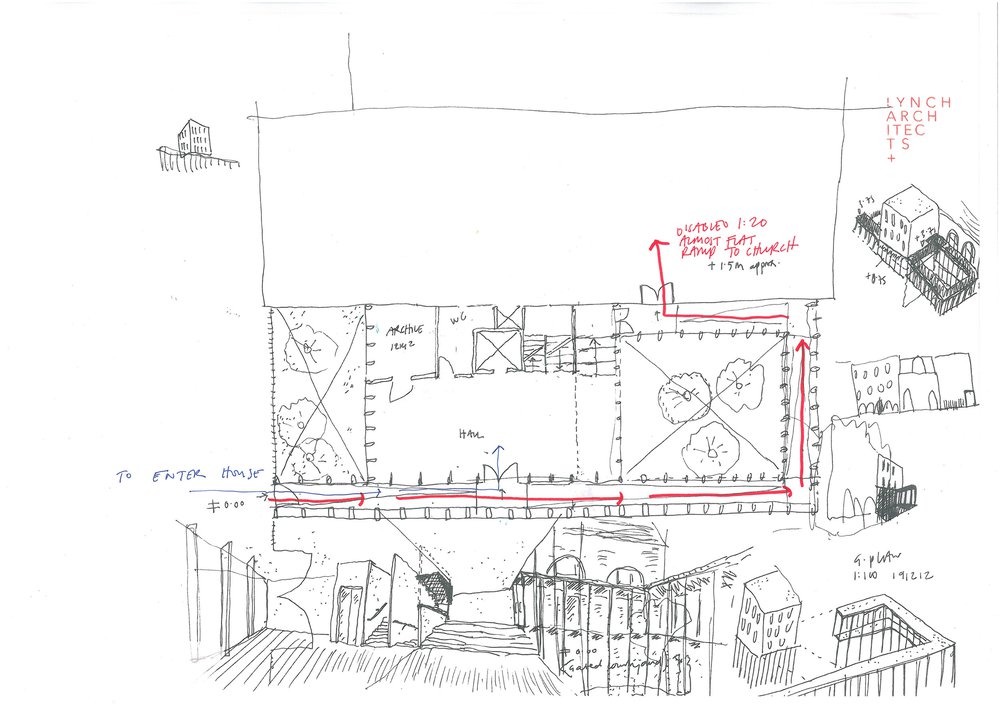 Pallottine_Convent_Scrapbook_Ground-floor-plan-with-ramp-marked-in-red.jpg