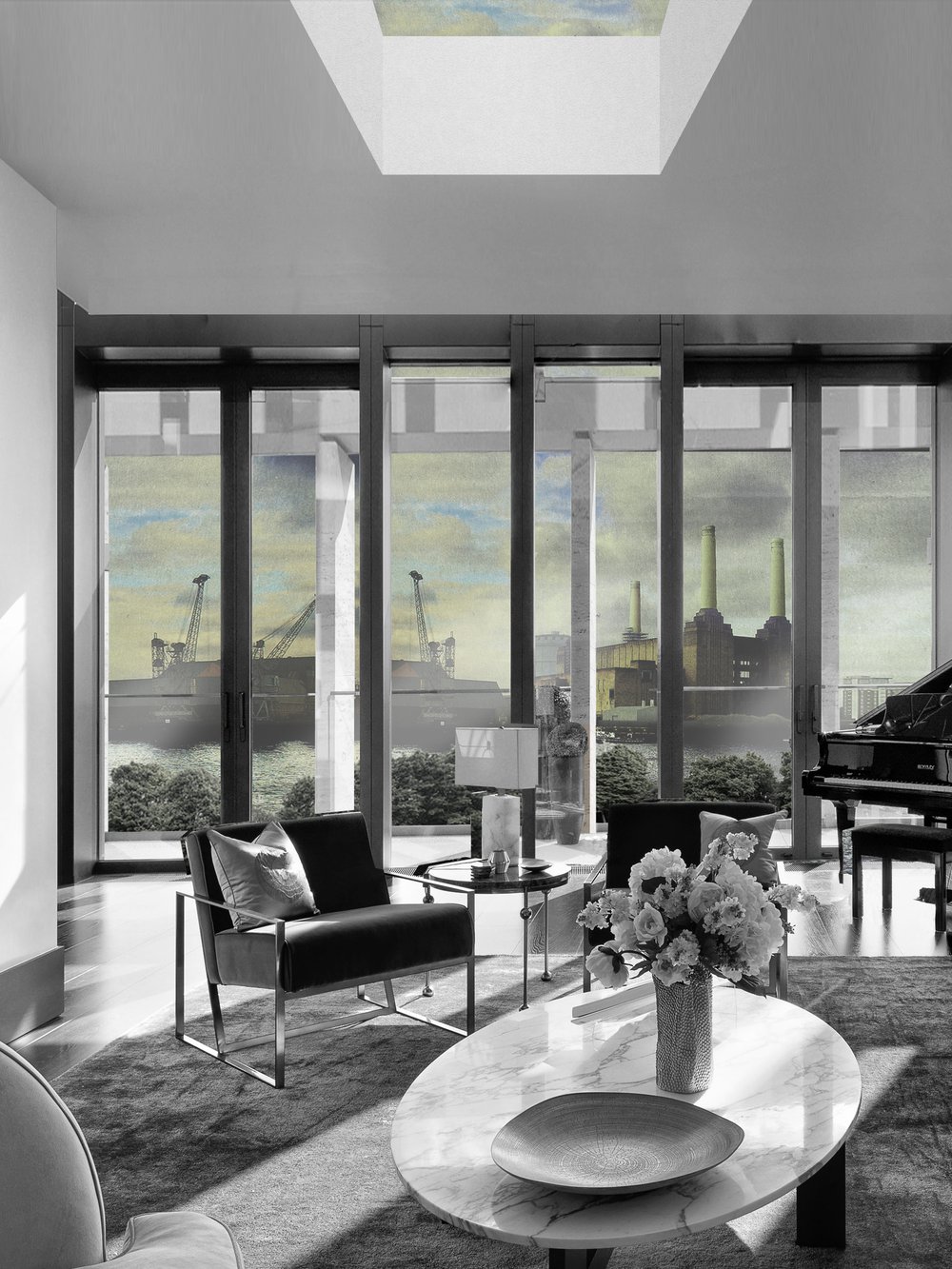 VIEW TOWARDS BATTERSEA FROM PENTHOUSE BW.jpg